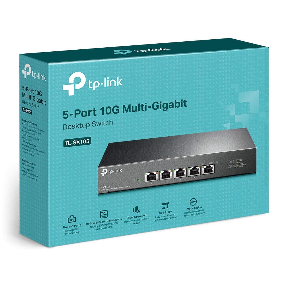TP-LINK Switch TL-SX105 / SX105 Black