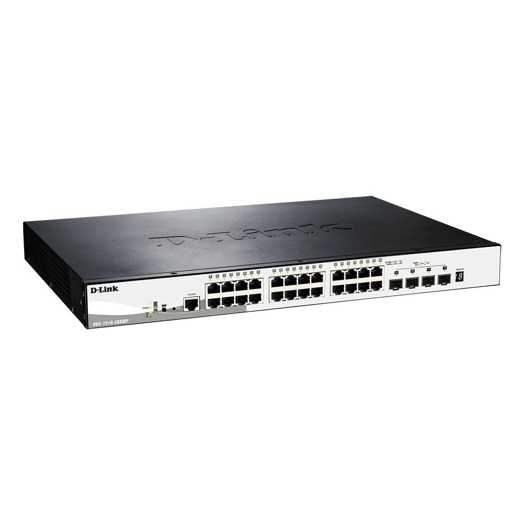 D-Link Switch DGS-1510-28XMP/E / DGS-1510-28XMP E Black