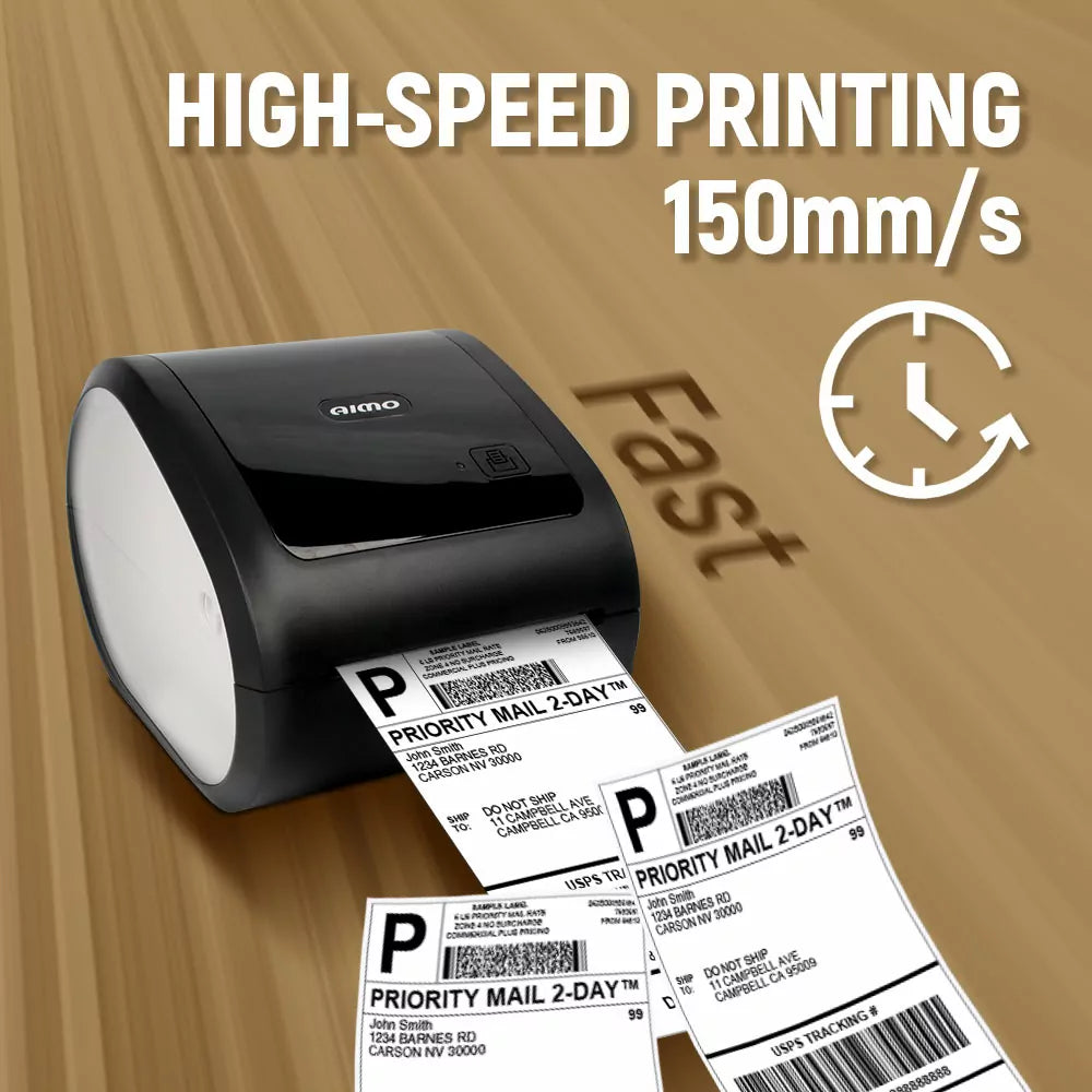 Aimo D550 Pro límmiðaprentari fyrir Dropp, Póstinn, Shopify, Woocommerce ofl. ofl.