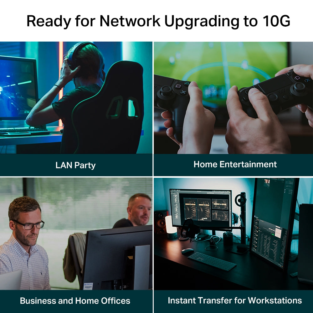 TP-LINK Switch TL-SX105 / SX105 Black