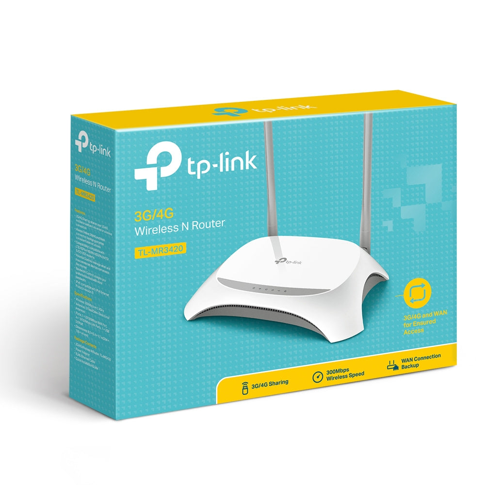 TP-LINK Router TL-MR3420 / MR3420 Black