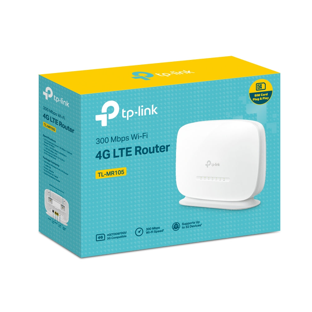 TP-LINK Router TL-MR105 / Archer MR105 White