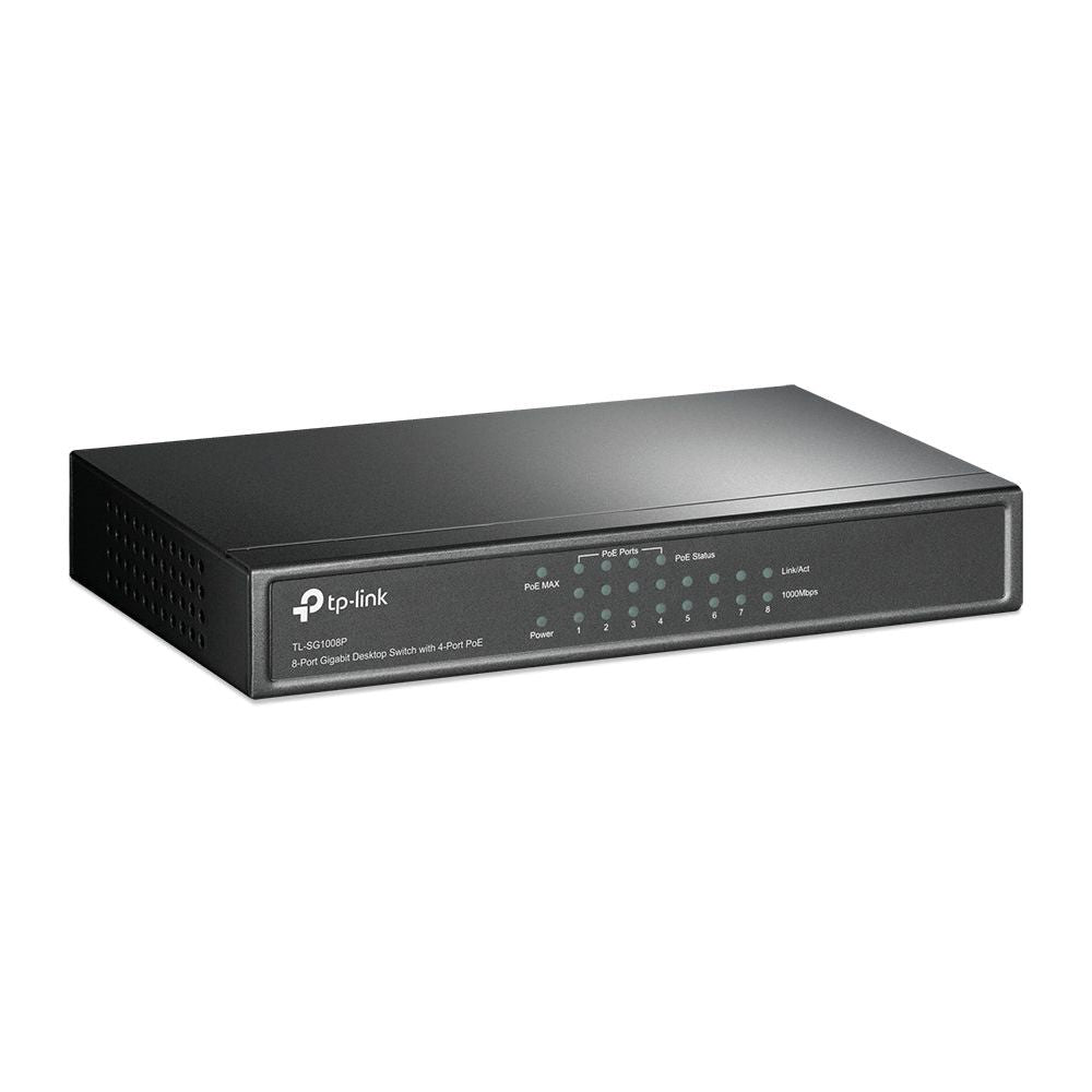 TP-LINK Switch TL-SG1008P / SG1008P Black