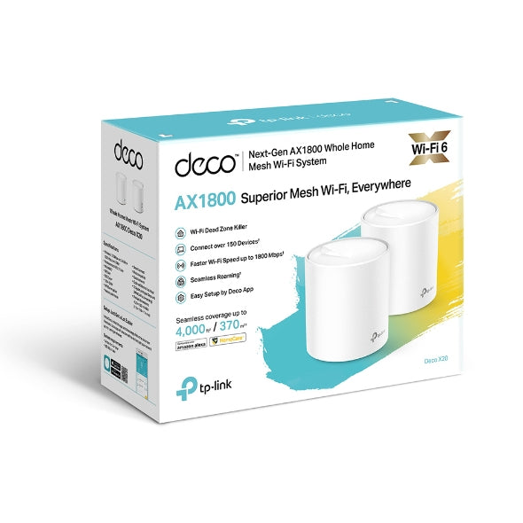 TP-LINK Router Deco X20(2-pack) / DECX202 White