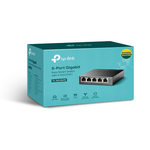 TP-LINK Switch TL-SG105PE / SG105PE Black