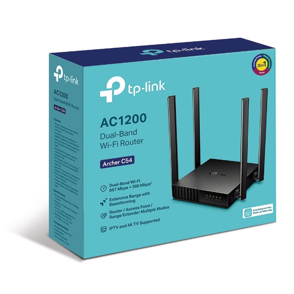 TP-LINK Router Archer C54 Black
