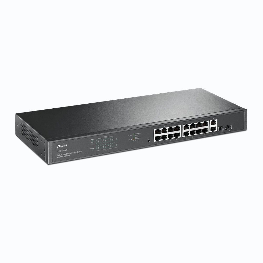 TP-LINK Switch TL-SG1218MP / SG1218M Black