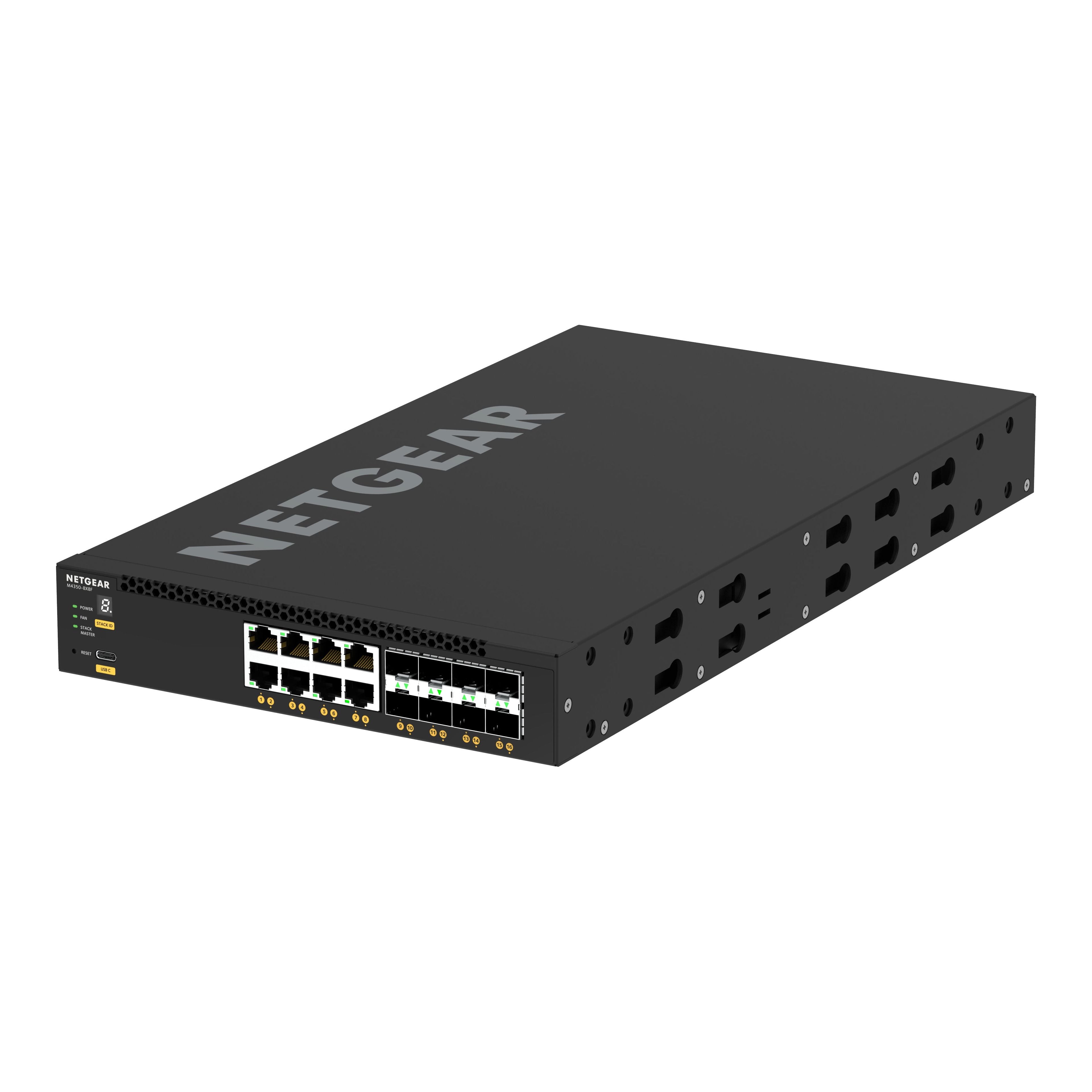 Netgear Switch XSM4316-100NES / M4350-8X8F Black