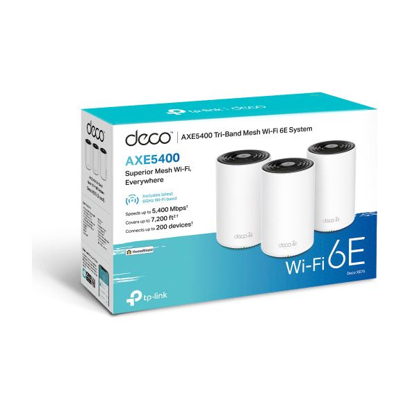TP-LINK Router DECO XE75(3-Pack) / DECXE75 White