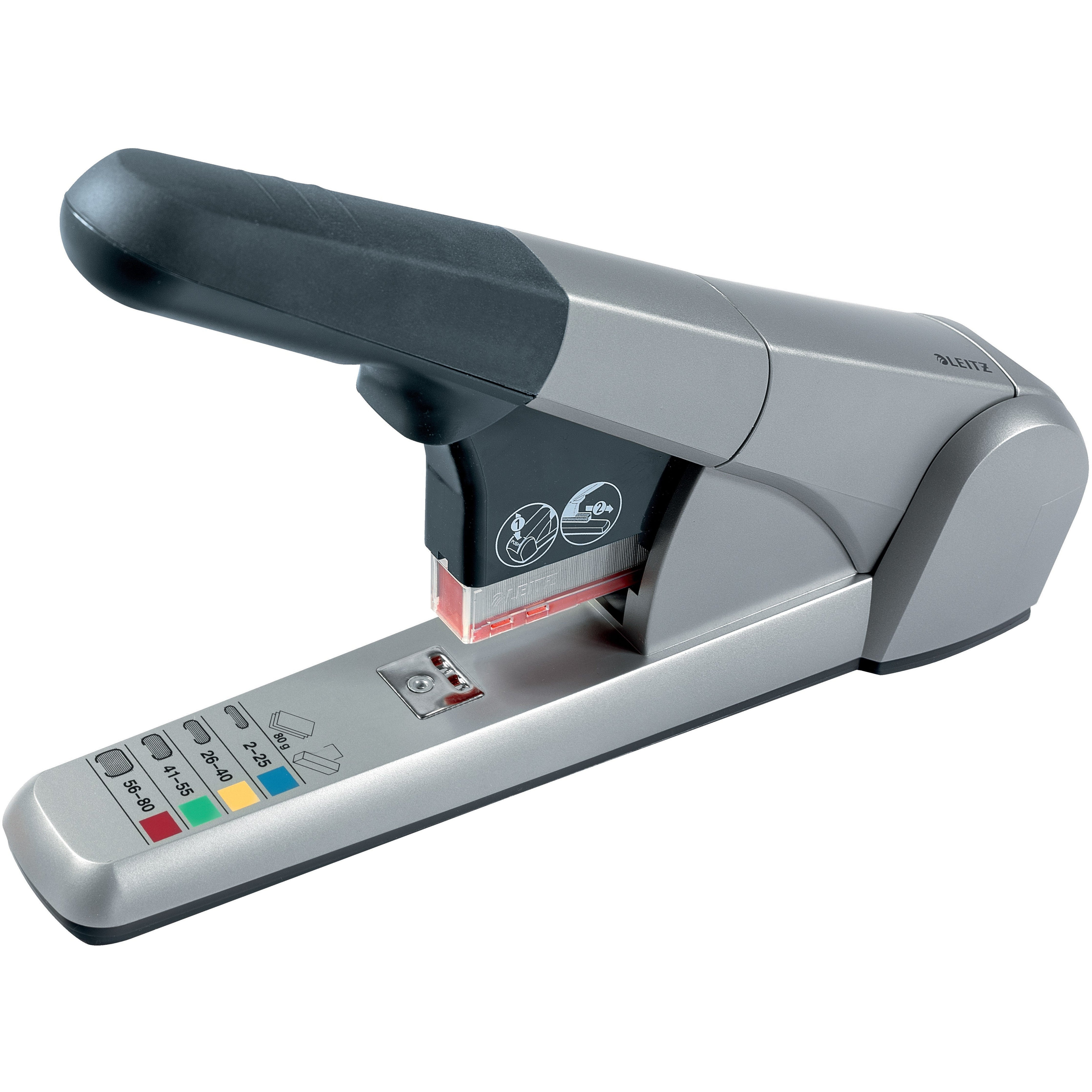 Heftari, 5551 HD80 80 blaða silfur