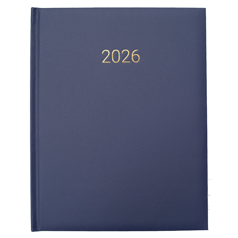 Dagbók Svanur A4 2026 Vika í opnu. Blá