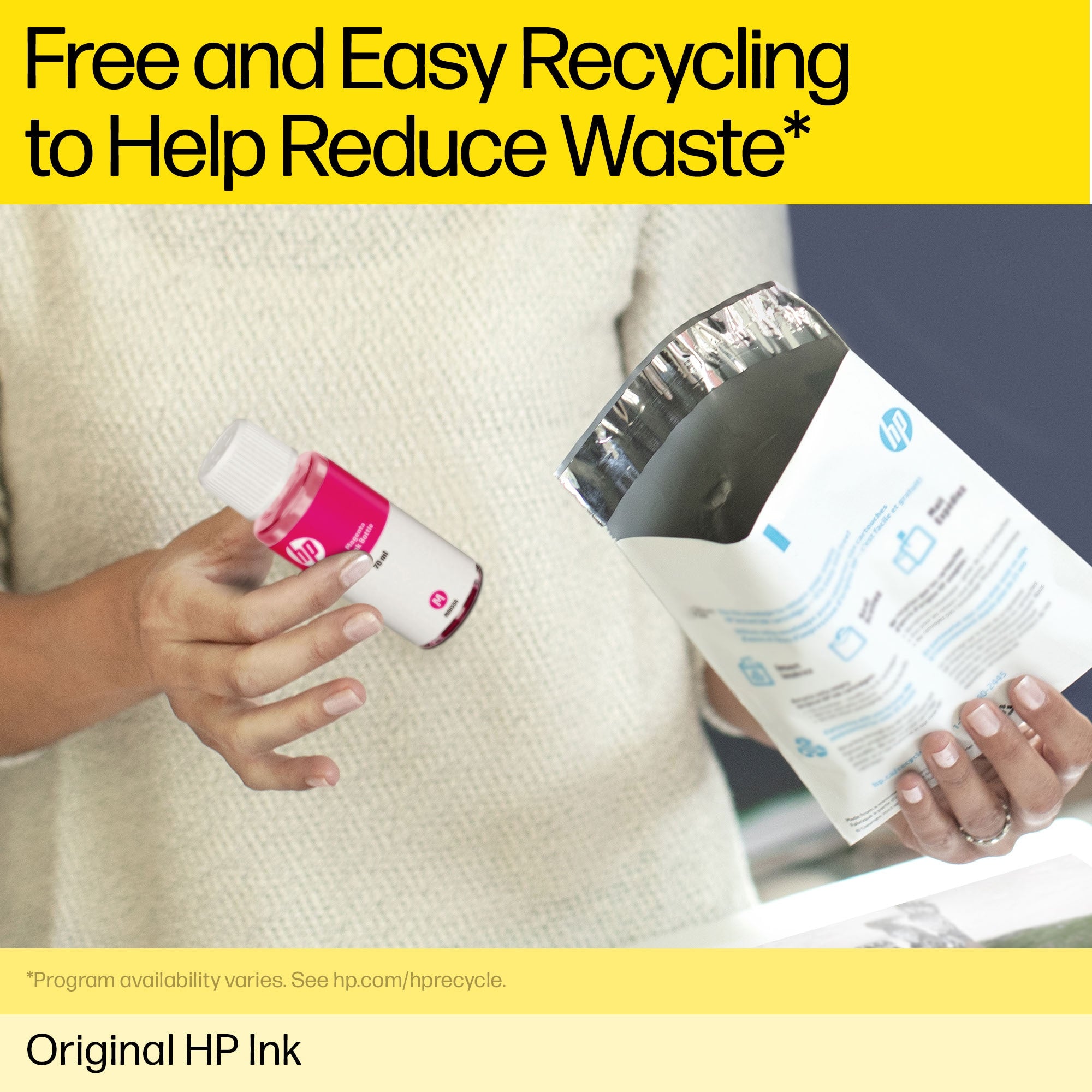 HP 32XL black ink bottle