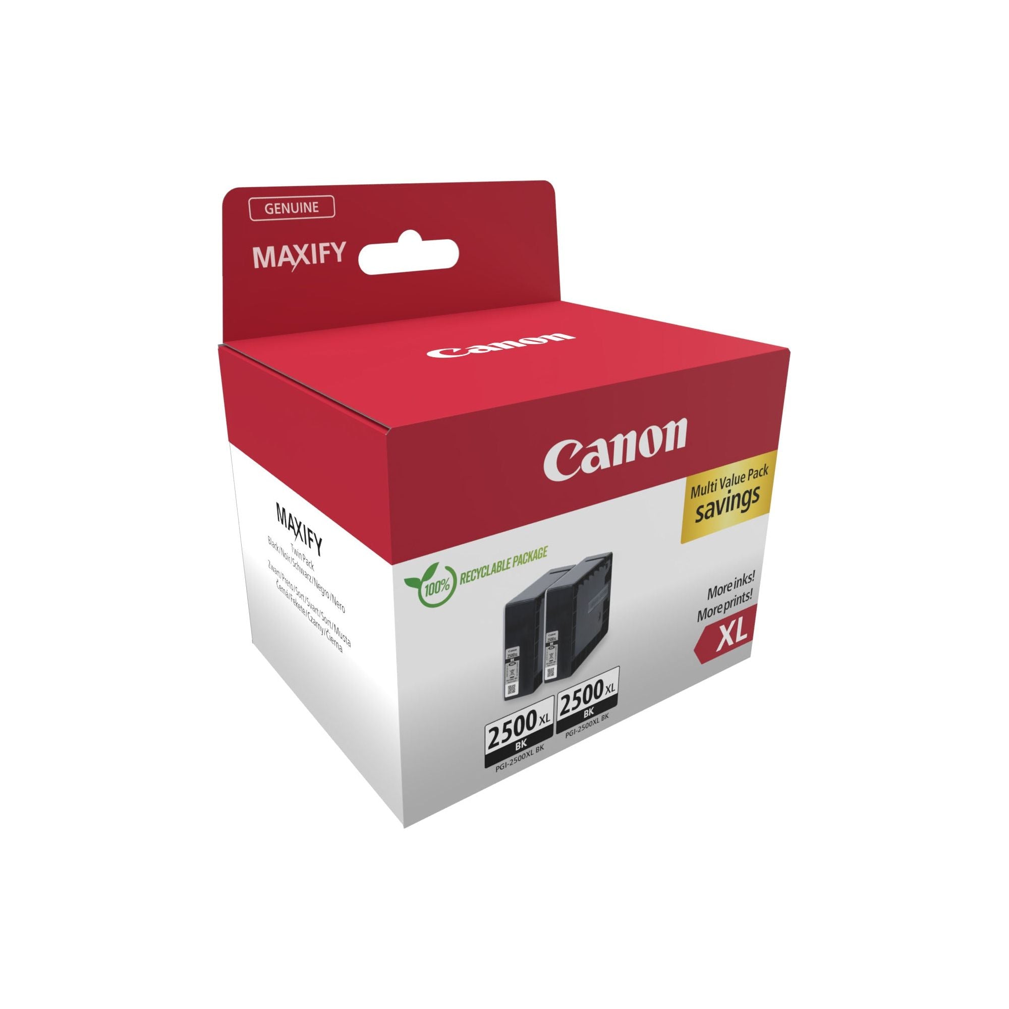 Canon 9254B011 ink cartridge 2 pc(s) Original svart