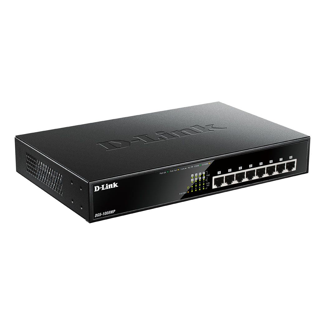 D-Link Switch DGS-1008MP / GS1008M Black