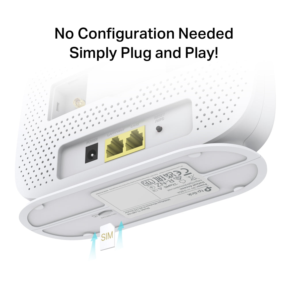 TP-LINK Router TL-MR105 / Archer MR105 White