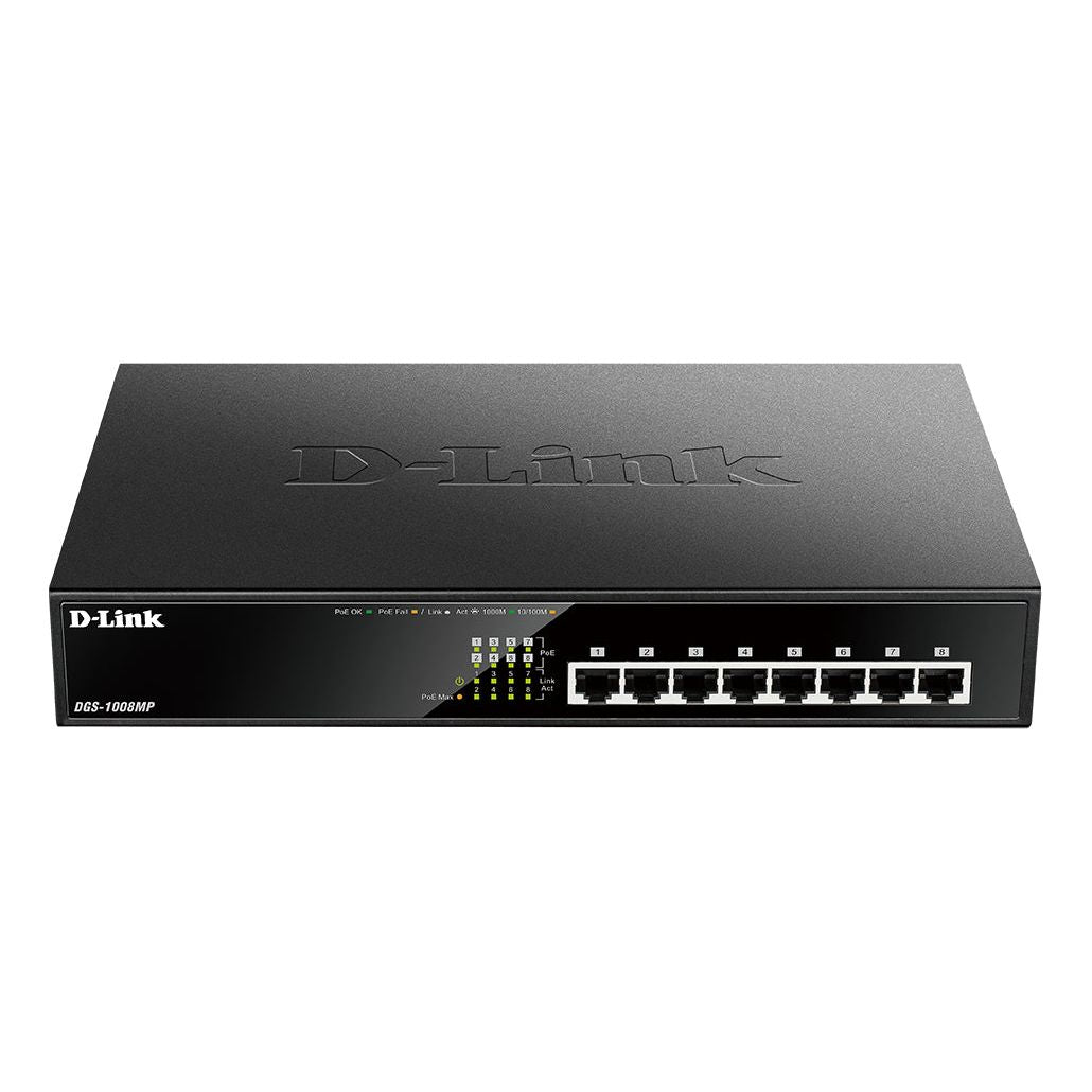 D-Link Switch DGS-1008MP / GS1008M Black