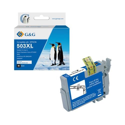 G&G Ninestar samheitahylki: Epson 503XL Svart