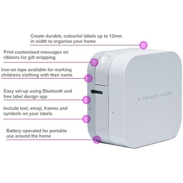 Brother Cube Bluetooth merkivél