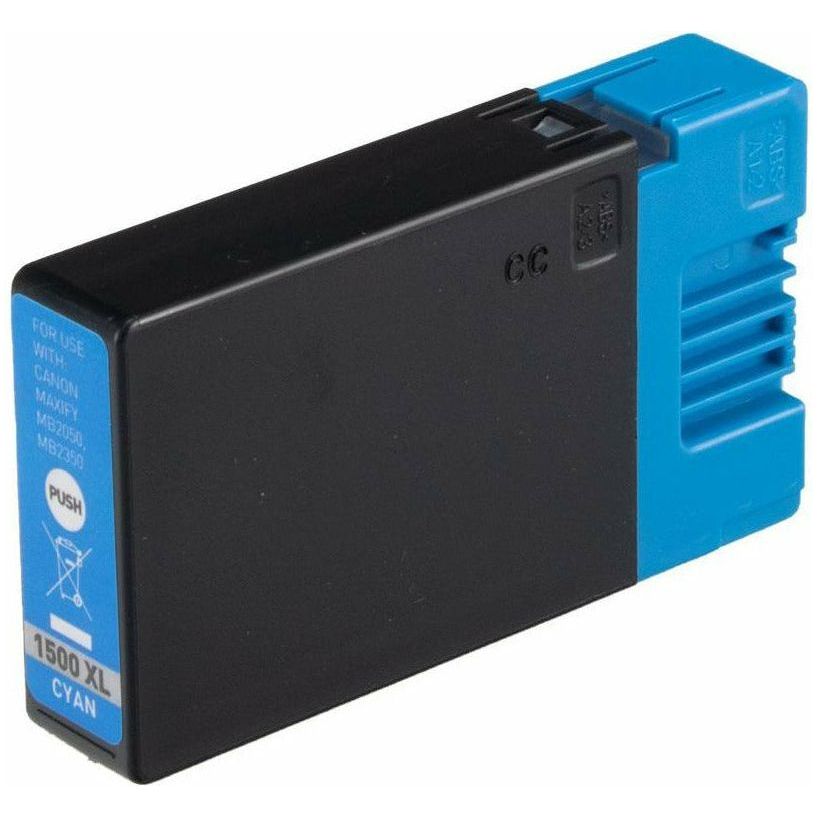 G&G Ninestar samheitahylki: Canon PGI-1500XLC Blátt