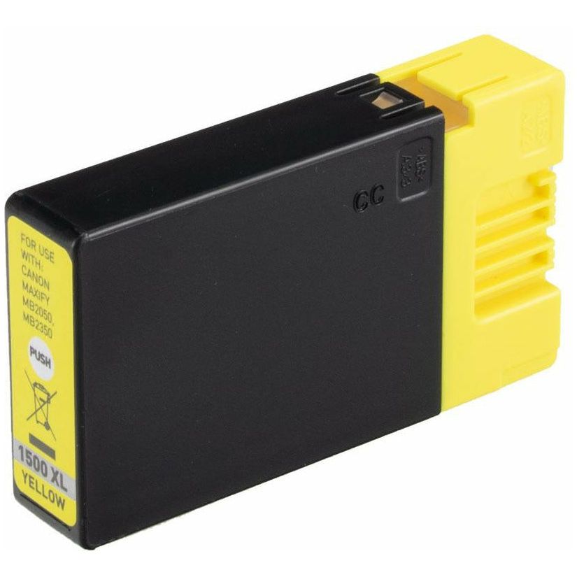 G&G Ninestar samheitahylki: Canon PGI-1500XLY Gult