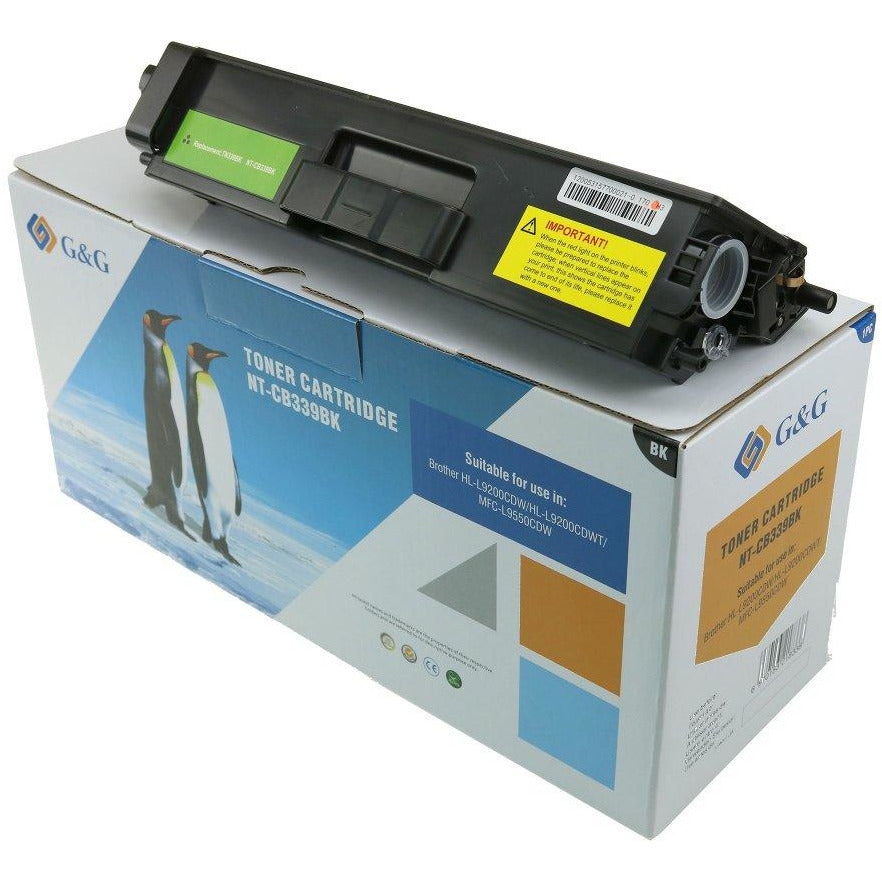 G&G Ninestar samheitahylki: Brother TN-900BK Svart