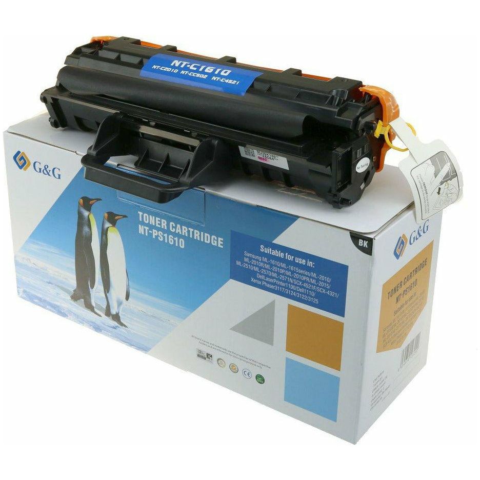 G&G Ninestar samheitahylki: Samsung 119/ MLT-D119S/ SU863A/ Dell 593-10109/ Lexmark 106R01159 Svart