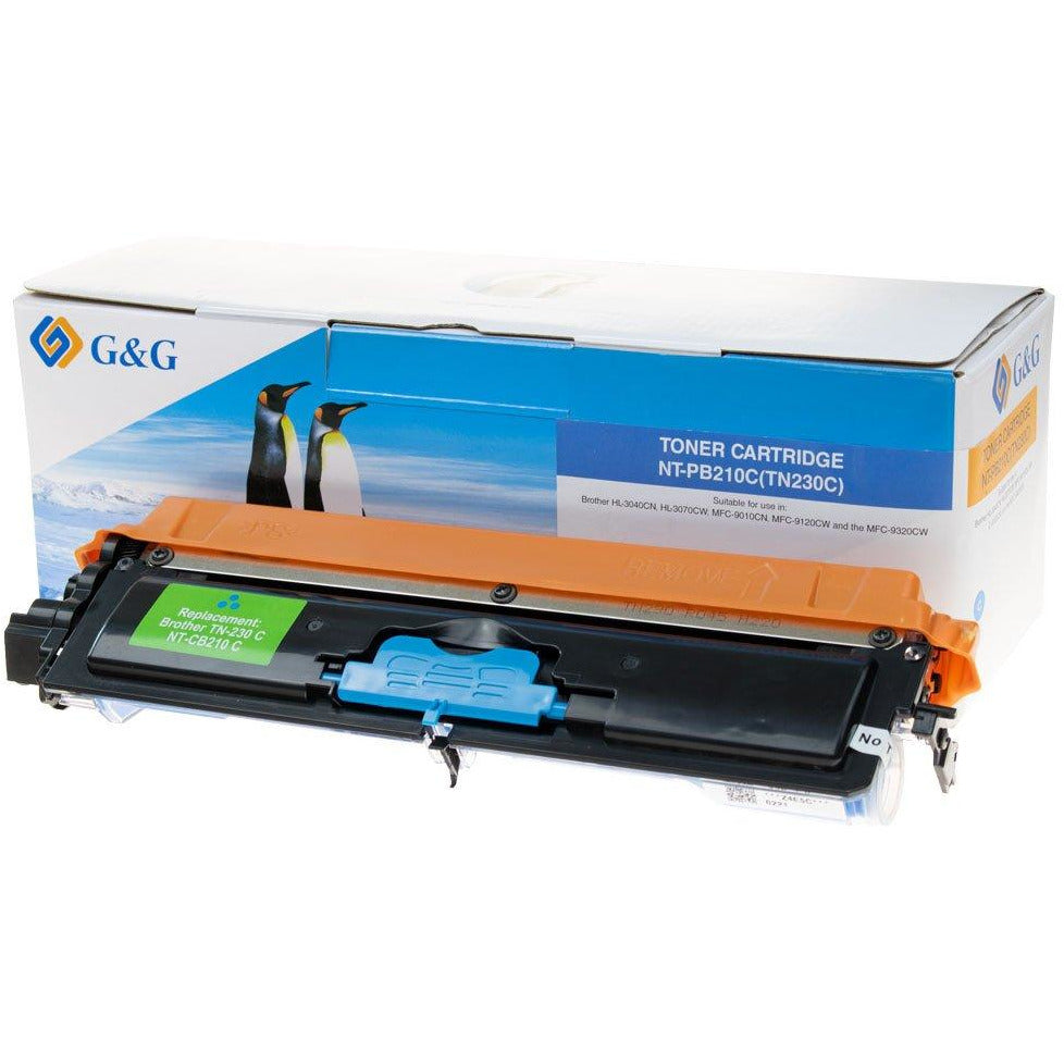 G&G Ninestar samheitahylki: Brother TN-230C Blátt