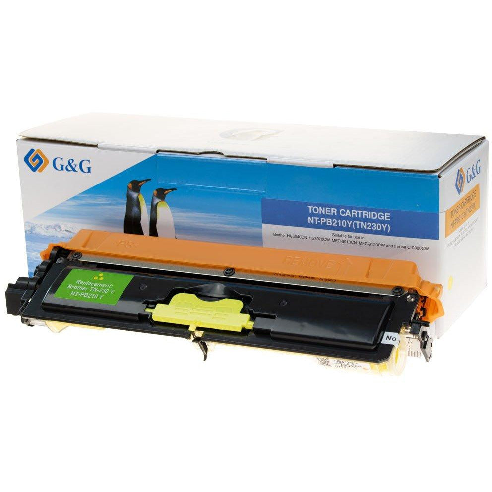 G&G Ninestar samheitahylki: Brother TN-230Y Gult