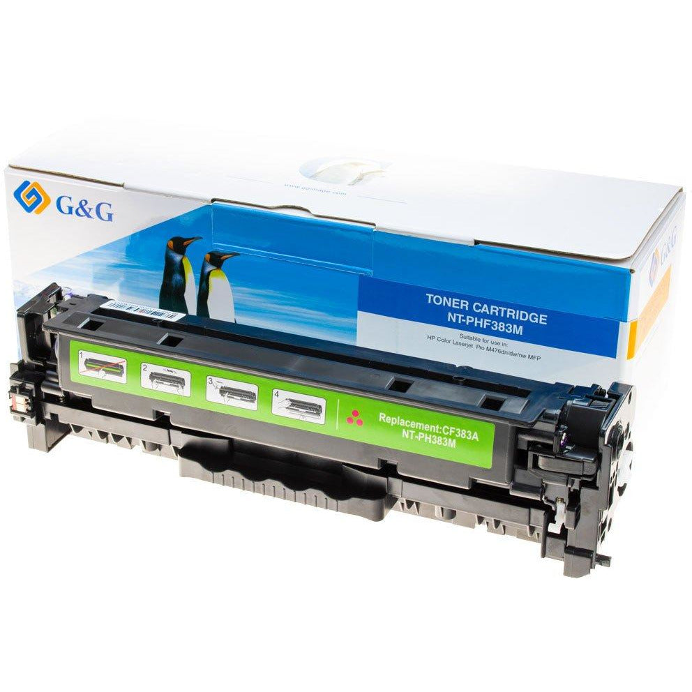 G&G Ninestar samheitahylki: HP 312A/ CF383A Rautt