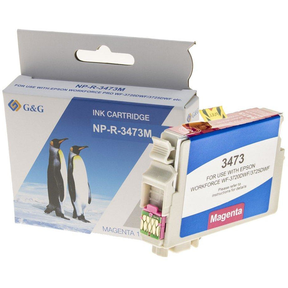 G&G Ninestar samheitahylki: Epson 34XL Rautt