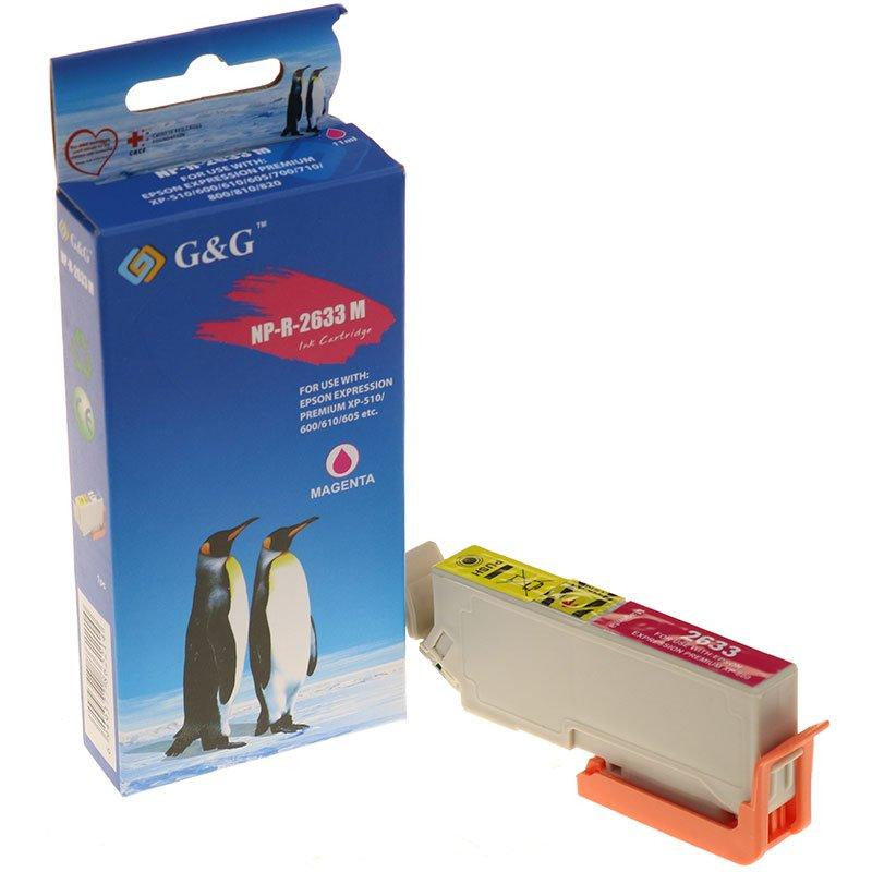 G&G Ninestar samheitahylki: Epson 26XL Rautt