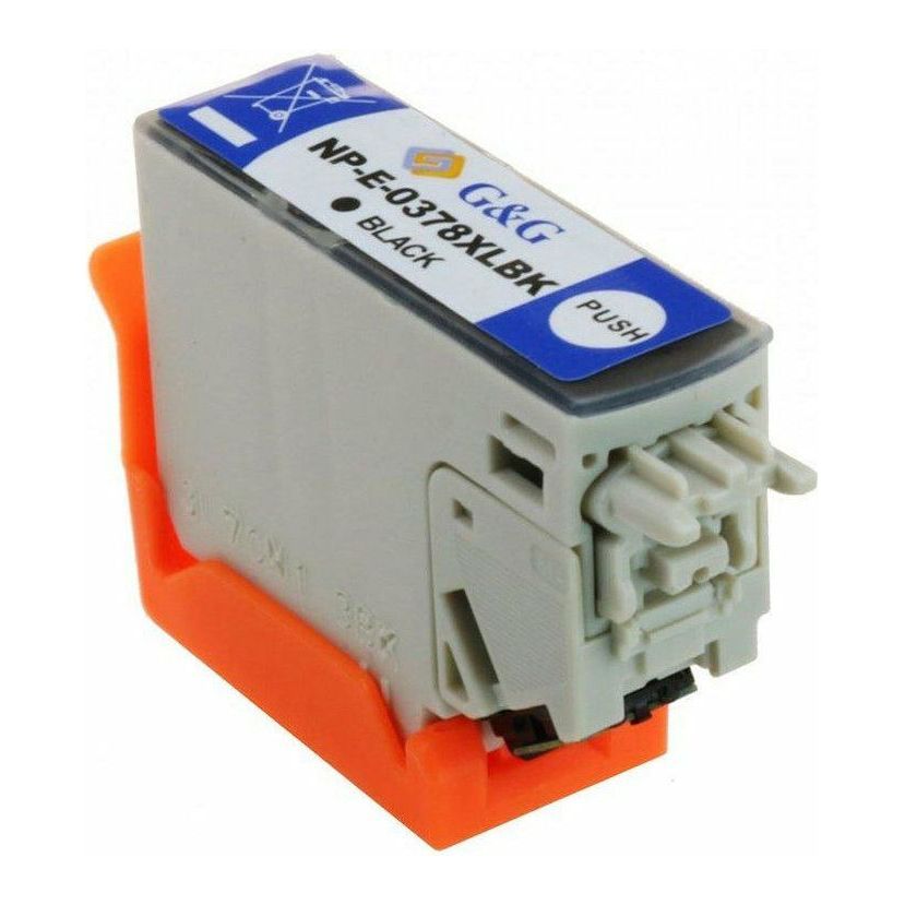 G&G Ninestar samheitahylki: Epson 378XL / C13T37914010 Svart