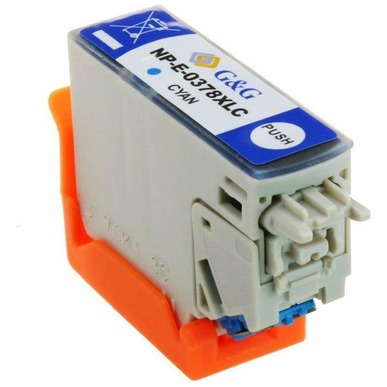 G&G Ninestar samheitahylki: Epson 378XL / C13T37924010 Blátt