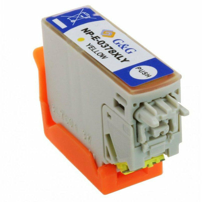 G&G Ninestar samheitahylki: Epson 378XL / C13T37944010 Gult