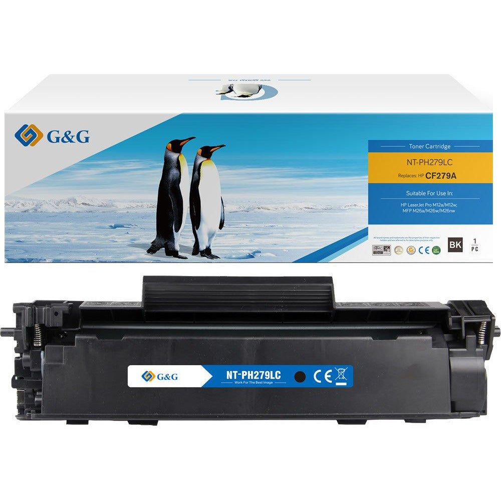 G&G Ninestar samheitahylki: HP 79A/ CF279A Svart