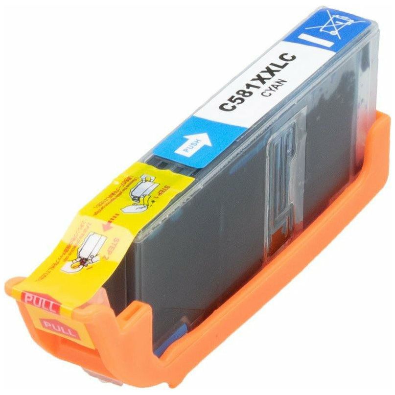 G&G Ninestar samheitahylki: Canon CLI-581XXL Blátt