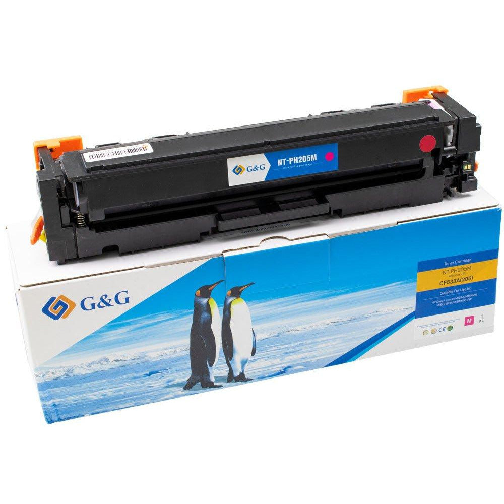 G&G Ninestar samheitahylki: HP 205A / CF533A Rautt