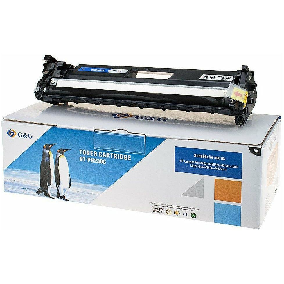 G&G Ninestar samheitahylki: HP HP 30A/ CF230A Svart