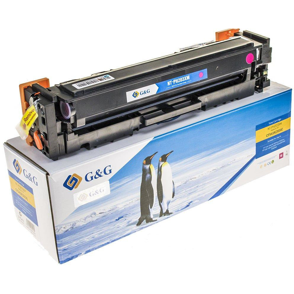 G&G Ninestar samheitahylki: HP 203X/ CF543X Rautt