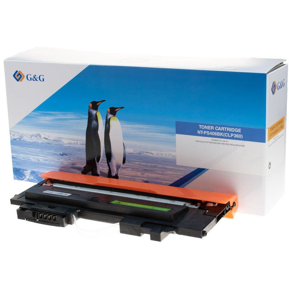 G&G Ninestar samheitahylki: Samsung K406/ CLT-K406S/ELS / HP SU118A Svart