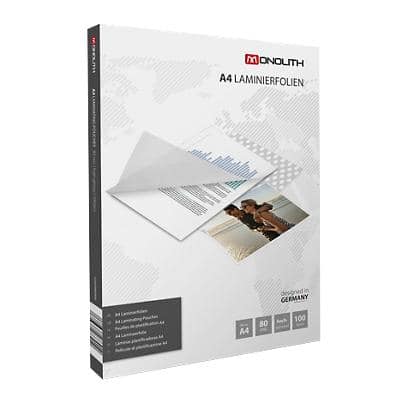 Plöstunarvasar A4. 80 míkron. High glossy 100stk.