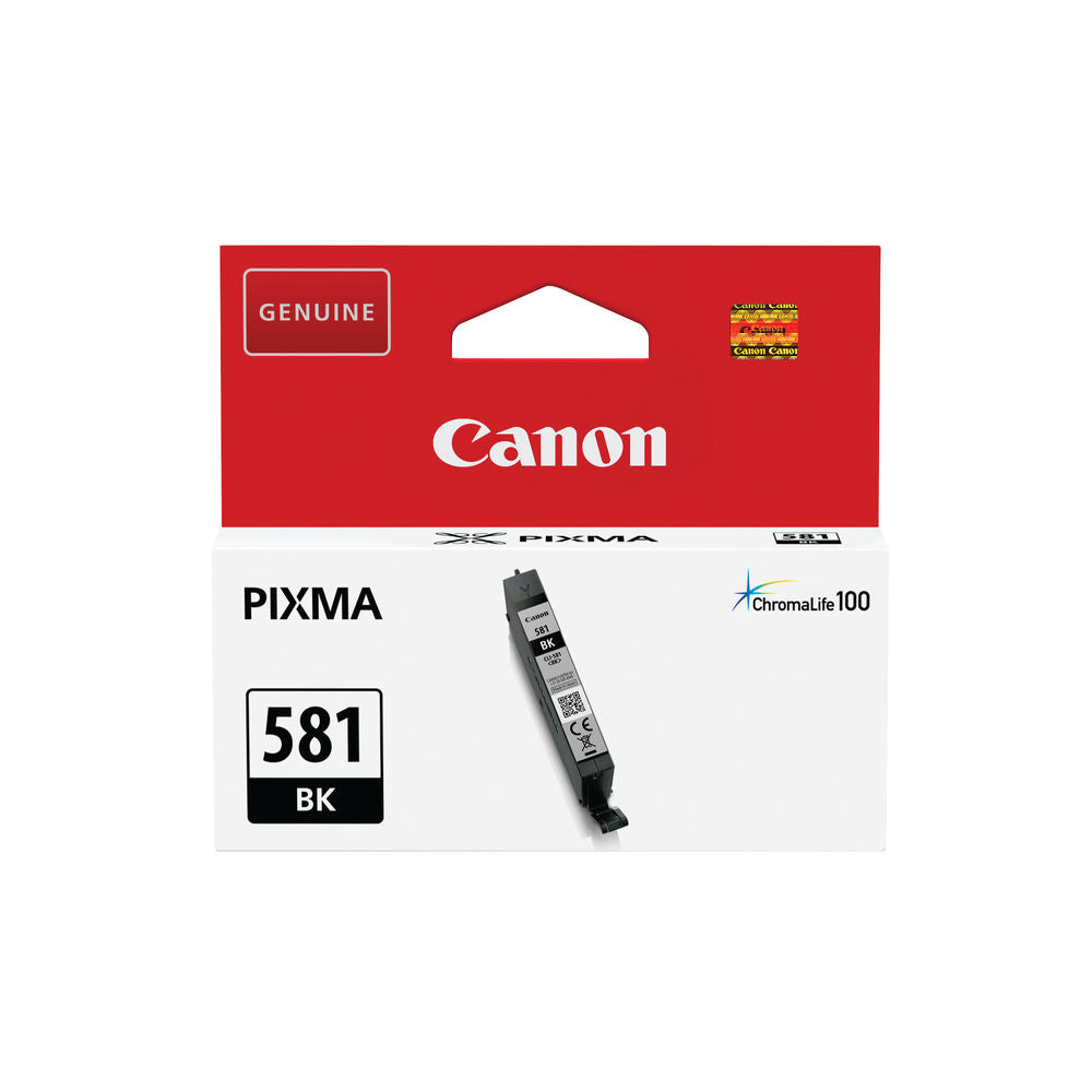 Canon CLI-581BK (5.6ml) 750 síður svart blekhylki
