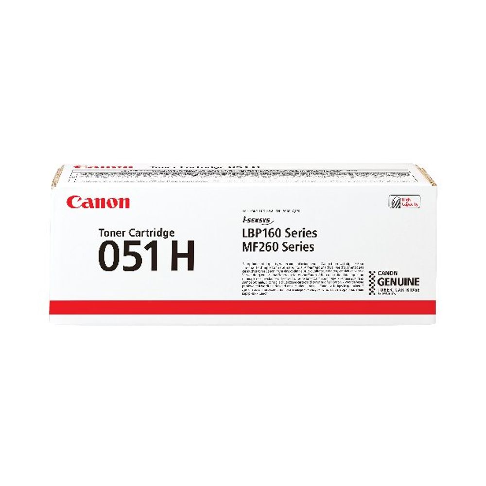 Canon Toner 051H svartur 4.100 blaðsíður