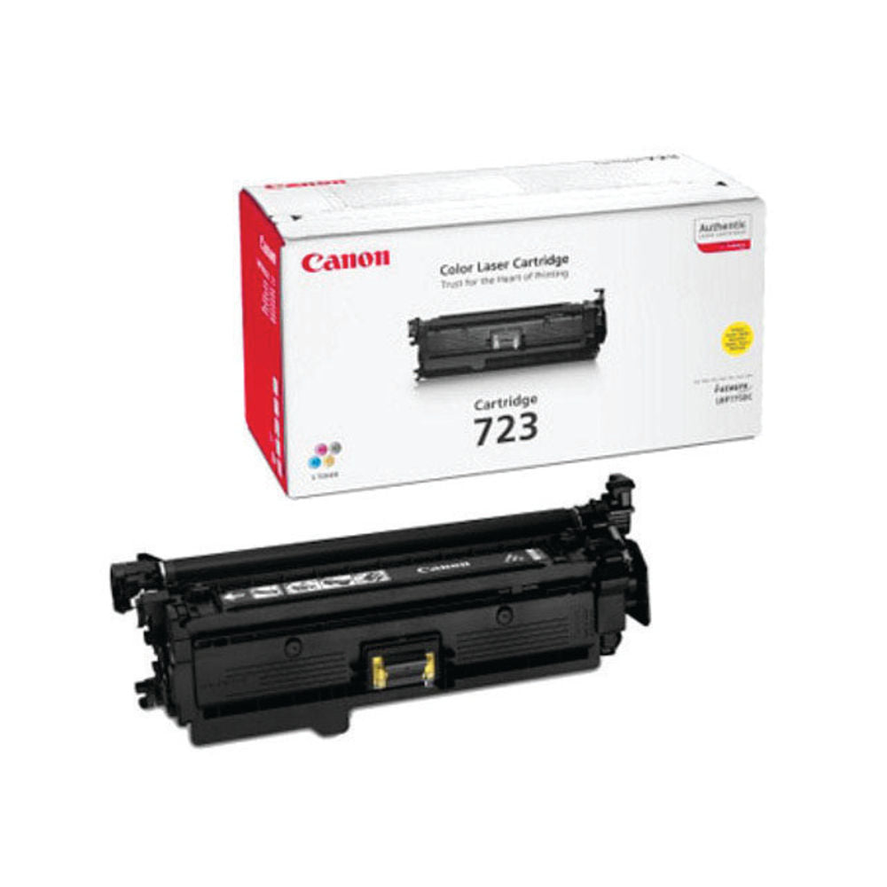 Canon 723 (Prentar: 8,500 síður) gult dufthylki