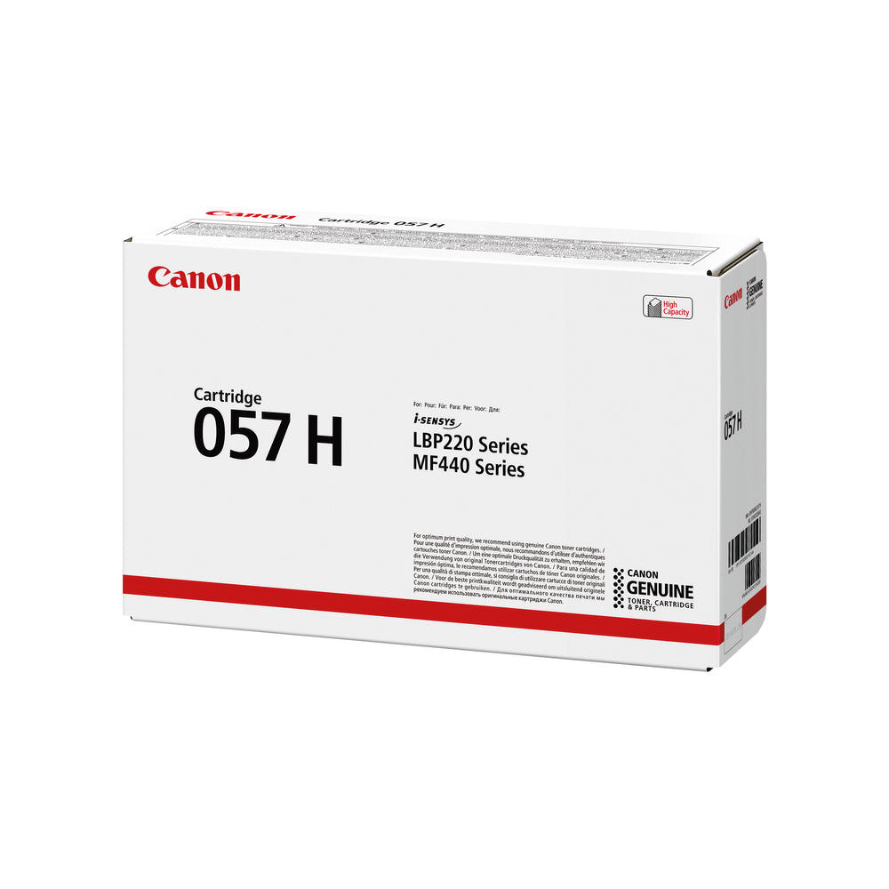Canon Toner 057H Svartur 10.000 blaðsíður