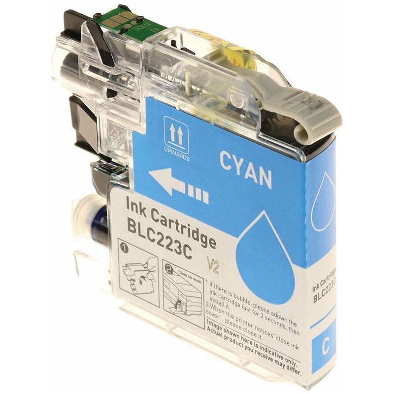 G&G Ninestar samheitahylki: Brother LC-223C Blátt