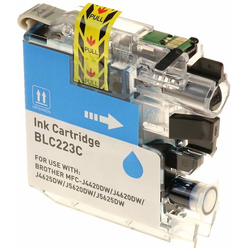 G&G Ninestar samheitahylki: Brother LC-223C Blátt