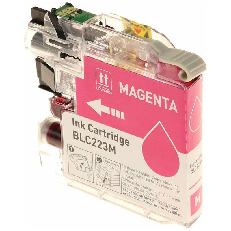 G&G Ninestar samheitahylki: Brother LC-223M Rautt