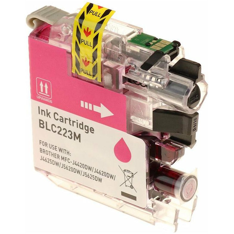 G&G Ninestar samheitahylki: Brother LC-223M Rautt