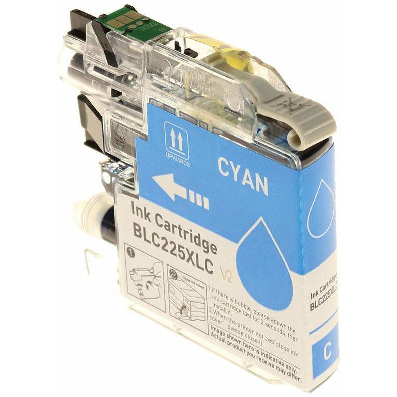 G&G Ninestar samheitahylki: Brother LC-225XLC Blátt